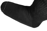 3 Pairs of Super Wide Socks With Non-Skid Grips for Lymphedema (Color Black) - M.B. Leaf