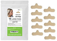 10 Pack Nose Pads - Nasal Pads for Mask Color Beige 3 sizes CPAP / BPAP Nose Pads (N95) ST Design - M.B. Leaf