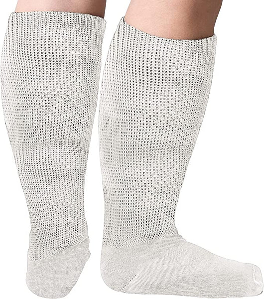 3 Pairs of Super Wide Socks for Lymphedema - Bariatric Sock Oversized –  M.B. Leaf