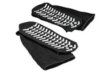 3 Pairs of Super Wide Socks With Non-Skid Grips for Lymphedema (Color Black) - M.B. Leaf