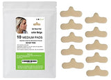 10 Pack Nose Pads - Nasal Pads for Mask Color Beige 3 sizes CPAP / BPAP Nose Pads (N95) ST Design - M.B. Leaf